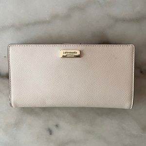 Kate spade nude wallet